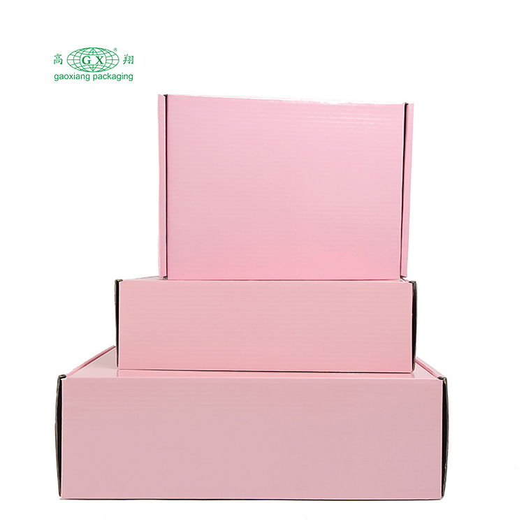 관례에 의하여 인쇄되는 유일한 상거래 우편 물결 모양 skincare 선박 상자 포장 마분지 우송자 종이상자