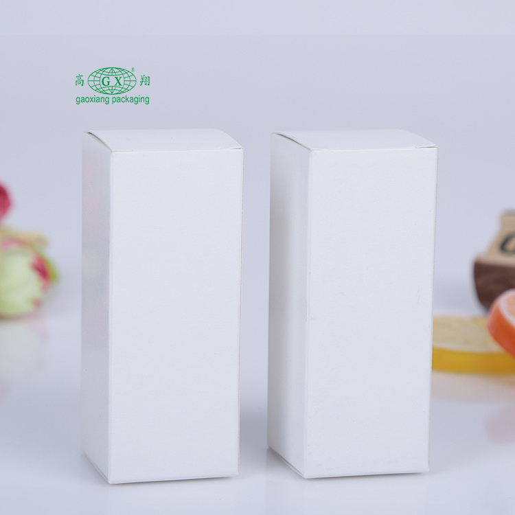 도매 화장용 포장 상자 주문 디자인 정유 병 상자 kraft 종이상자