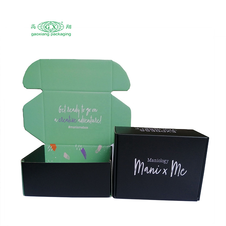 주문 로고를 가진 boxycharm 골판지를 포장하는 내복 화장품 의류는 개인화된 상자를 인쇄했습니다