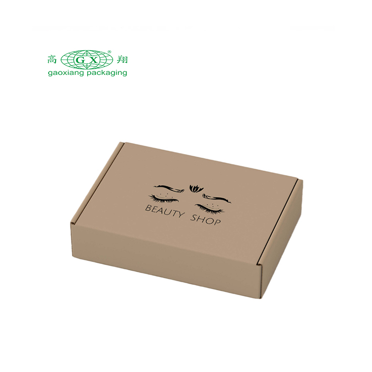 종이상자를 포장하는 복장 복장 속눈섭을 위한 주문 로고 foldable 골판지 선박 우송자 상자 의복 선물 상자