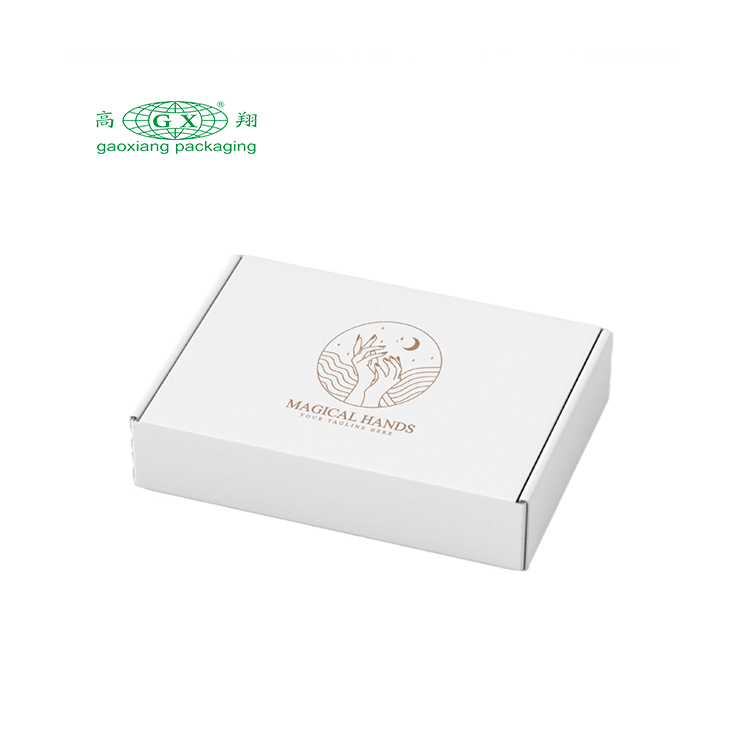 주문 로고 foldable 골판지 선박 우송자 상자 의복 선물 상자 복장 속눈섭 포장 종이상자