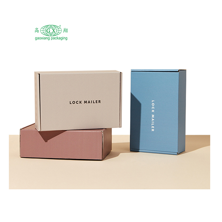 도매 사용자 정의 로고 핑크 브라운 블랙 화이트 작은 대형 배송 물류 포장 보석 선물 골판지 크래프트 종이 상자