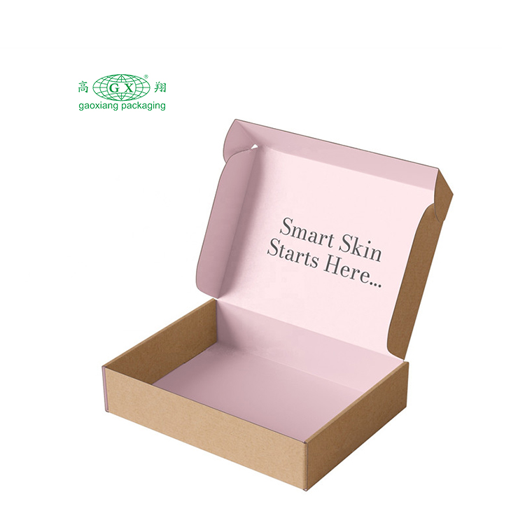 도매 에코 스킨 케어 뷰티 천 포장 우편물 골판지 사용자 정의 로고 인쇄 선물 배달 우편 포장 상자