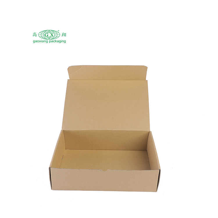 주문을 받아서 만들어진 서류상은 kraft 갈색 포장 우송자 상자에 의하여 인쇄된 물결 모양 수송용 포장 상자를 재생합니다
